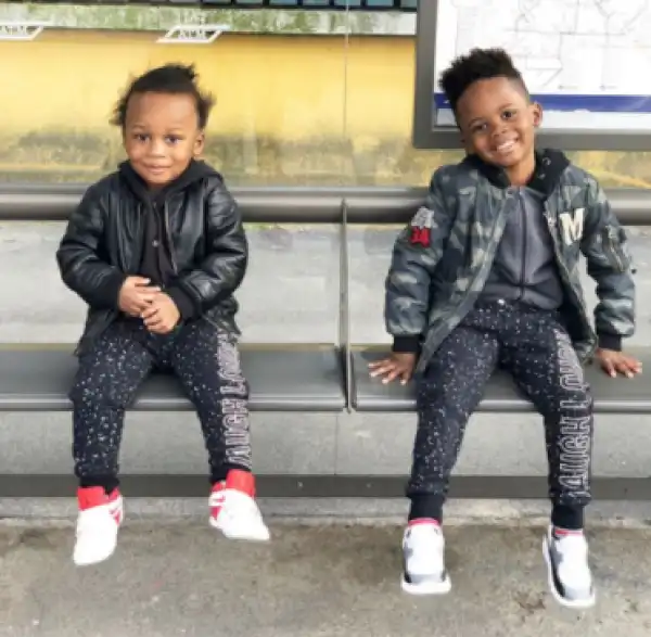 Checkout These Adorable Photos Of Obafemi Martin